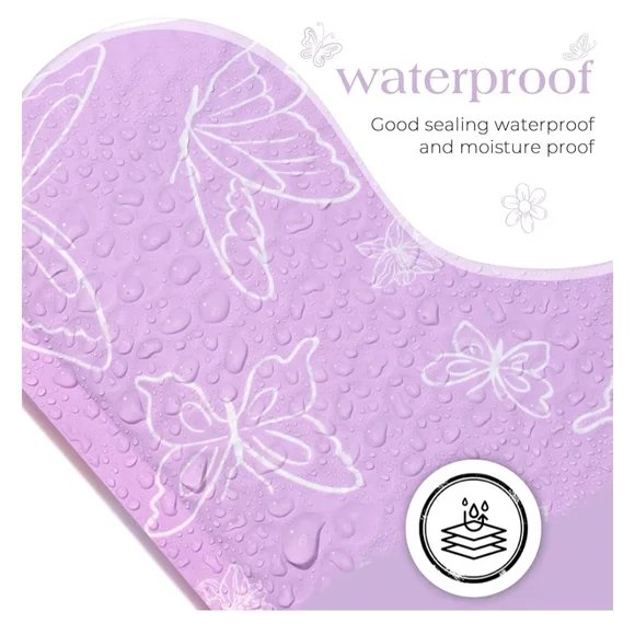 Purple Butterfly Bubble Polymailers Set Of 10 - Picture 3 of 3